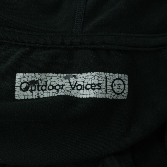 Outdoor voice black cloudknit hoodie pullover. Size S - Picture 8 of 8